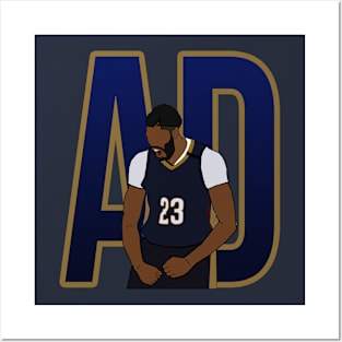 Anthony Davis 'AD' - New Orleans Pelicans Posters and Art